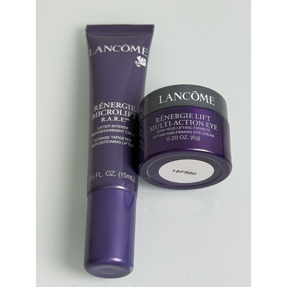 Lancome Renergie Microlift RARE Lifter 0.5 oz & Multi Action Eye Cream 0.2 oz